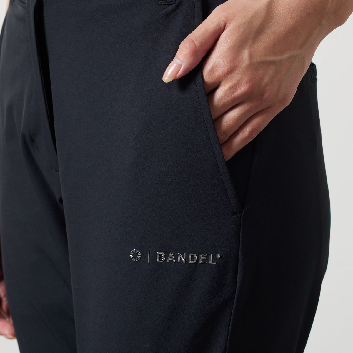 BANDEL GOLF バンデルゴルフ ロングパンツ WOMENS BASIC STRECH TAPERED PANTS BGS-W4SBSTP BLACK ブラック