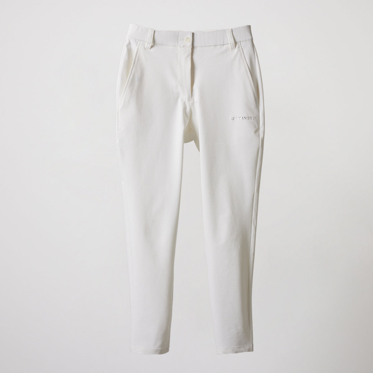 BANDEL GOLF バンデルゴルフ ロングパンツ WOMENS BASIC STRECH TAPERED PANTS BGS-W4SBSTP WHITE ホワイト