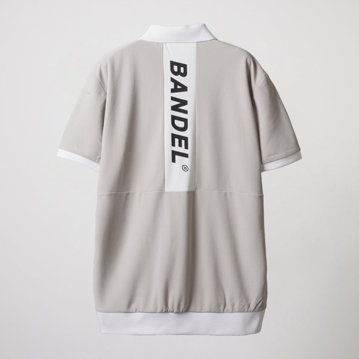 BANDEL GOLF バンデルゴルフ ポロシャツ WOMENS BICOLOR RIB S/S POLO SHIRTS BGS-W4SLFPL BEIGE WHITE ホワイト