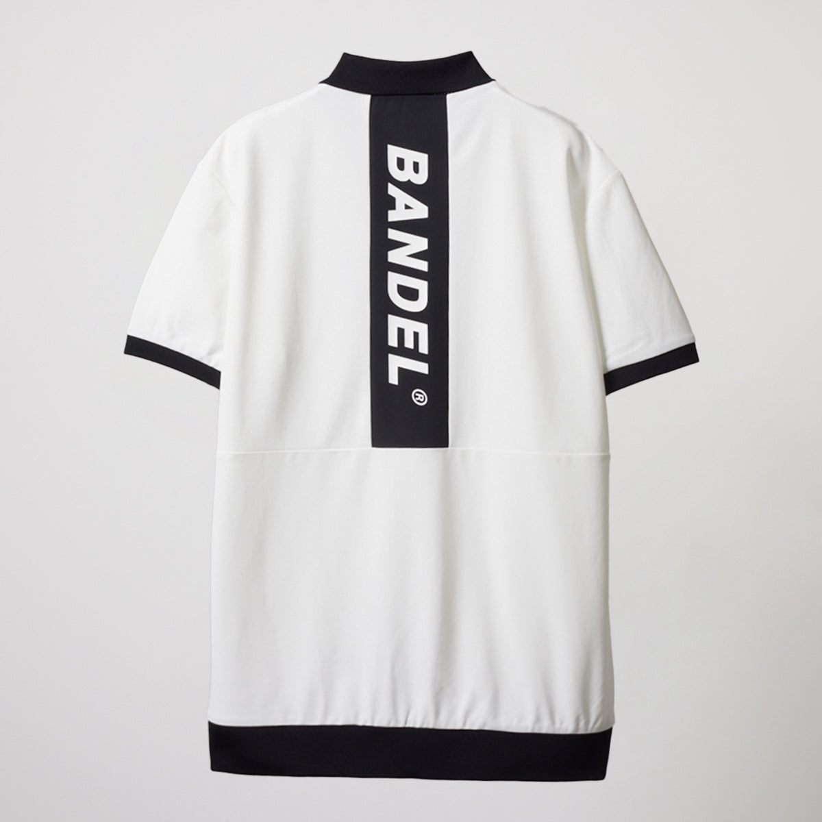 BANDEL GOLF バンデルゴルフ ポロシャツ WOMENS BICOLOR RIB S/S POLO SHIRTS BGS-W4SLFPL WHITExBLACK ホワイト ブラック