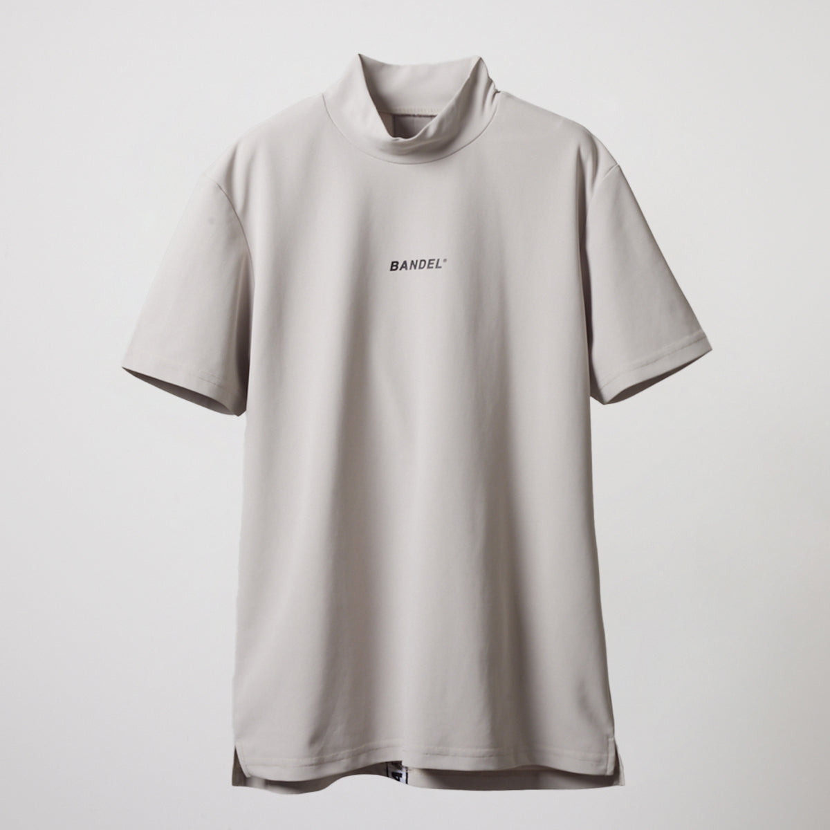 BANDEL GOLF バンデルゴルフ モックネック WOMENS STRAIGHT LOGO S/S MOCK NECK SHIRTS BGS-W4SLTMC BEIGE ベージュ