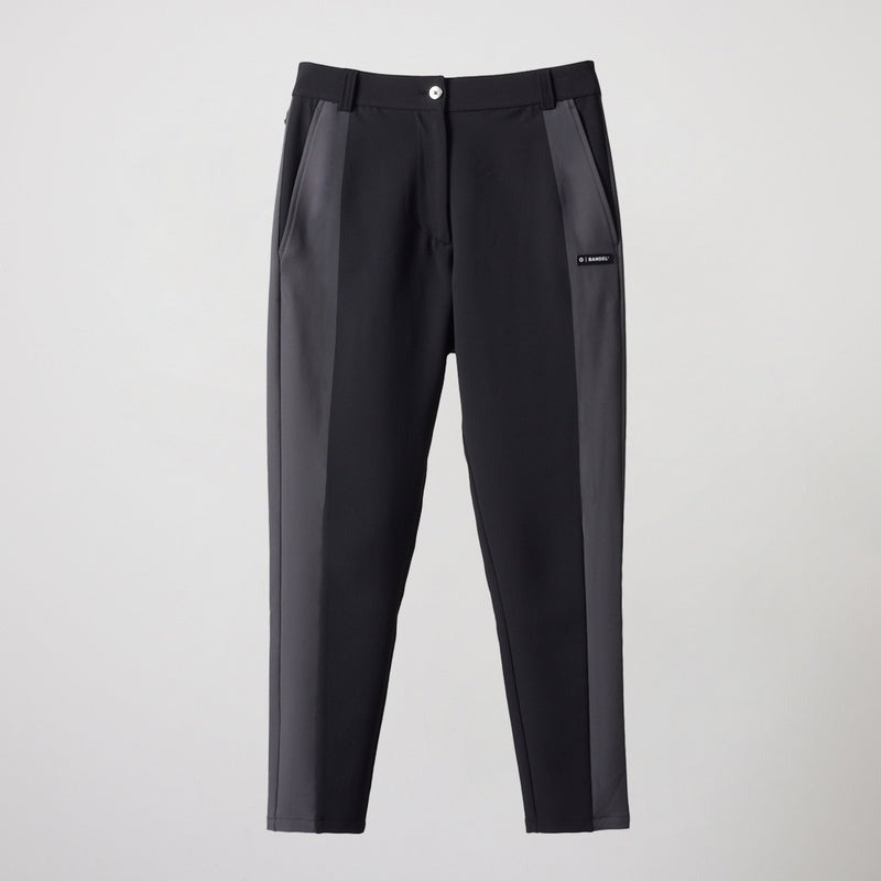 BANDEL GOLF バンデルゴルフ ロングパンツ WOMENS SIDE PANEL SWITCH TAPERED PANTS BGS-W4SSSPT BLACKxGRAY ブラック グレー
