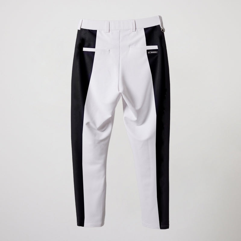 BANDEL GOLF バンデルゴルフ ロングパンツ WOMENS SIDE PANEL SWITCH TAPERED PANTS BGS-W4SSSPT WHITExBLACK ホワイト ブラック