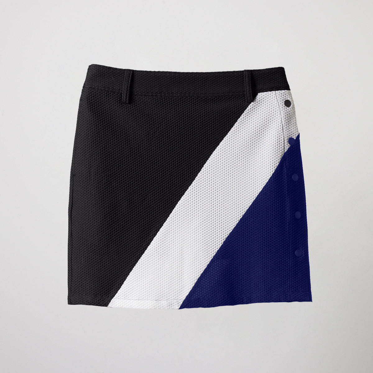 WOMENS STRIPES SWITCH SKIRT BGS-W4SSTSK スカート / NAVYxWHITExBLACK