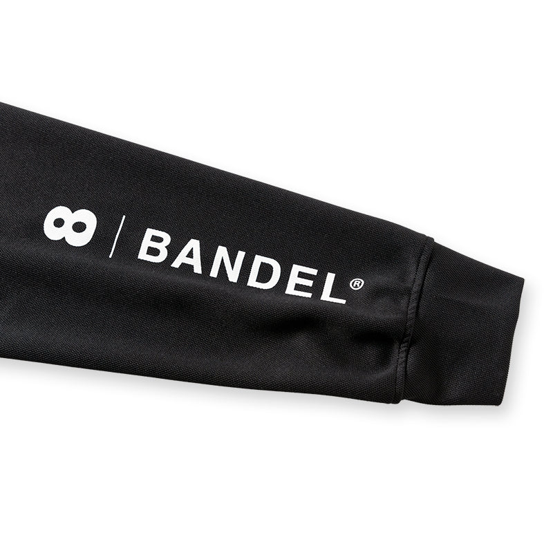 BANDEL×muta Limited 24AW L/S Moc モックネック バンデル×ムータ コラボ ストレッチ 吸水性 速乾性 / BLACK