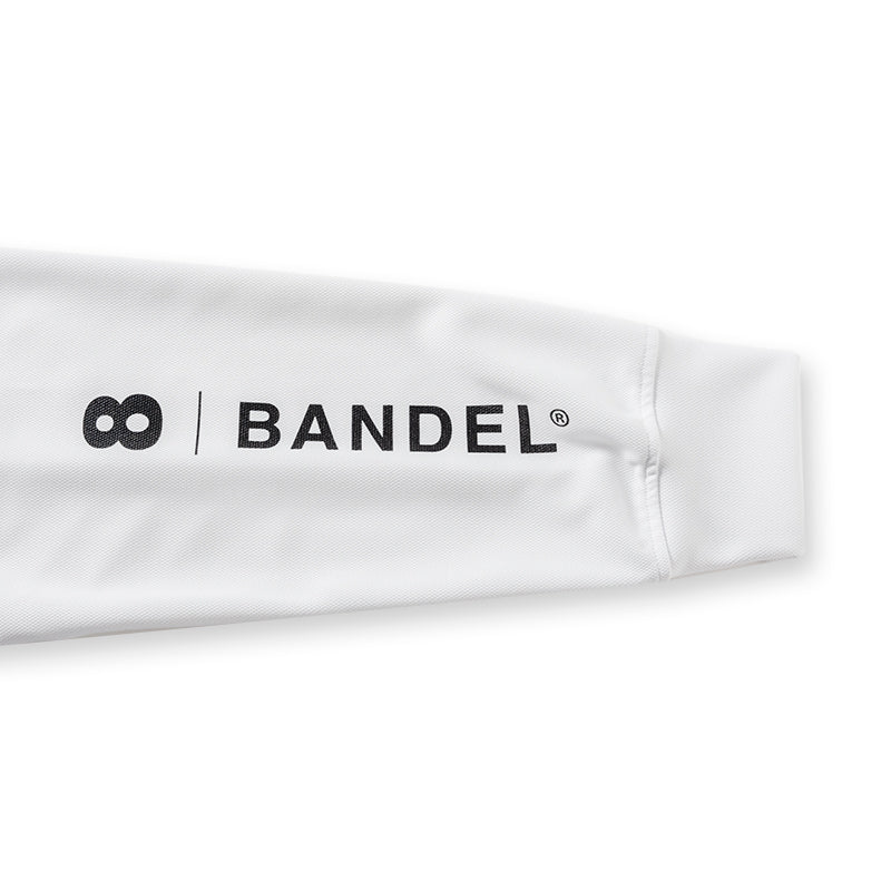 BANDEL×muta Limited 24AW L/S Moc モックネック バンデル×ムータ コラボ ストレッチ 吸水性 速乾性 / WHITE