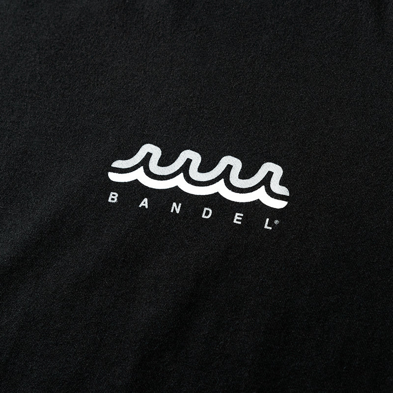 BANDEL×muta Limited 24AW L/S Tee ロンT バンデル×ムータ コラボ コットン100% / BLACK