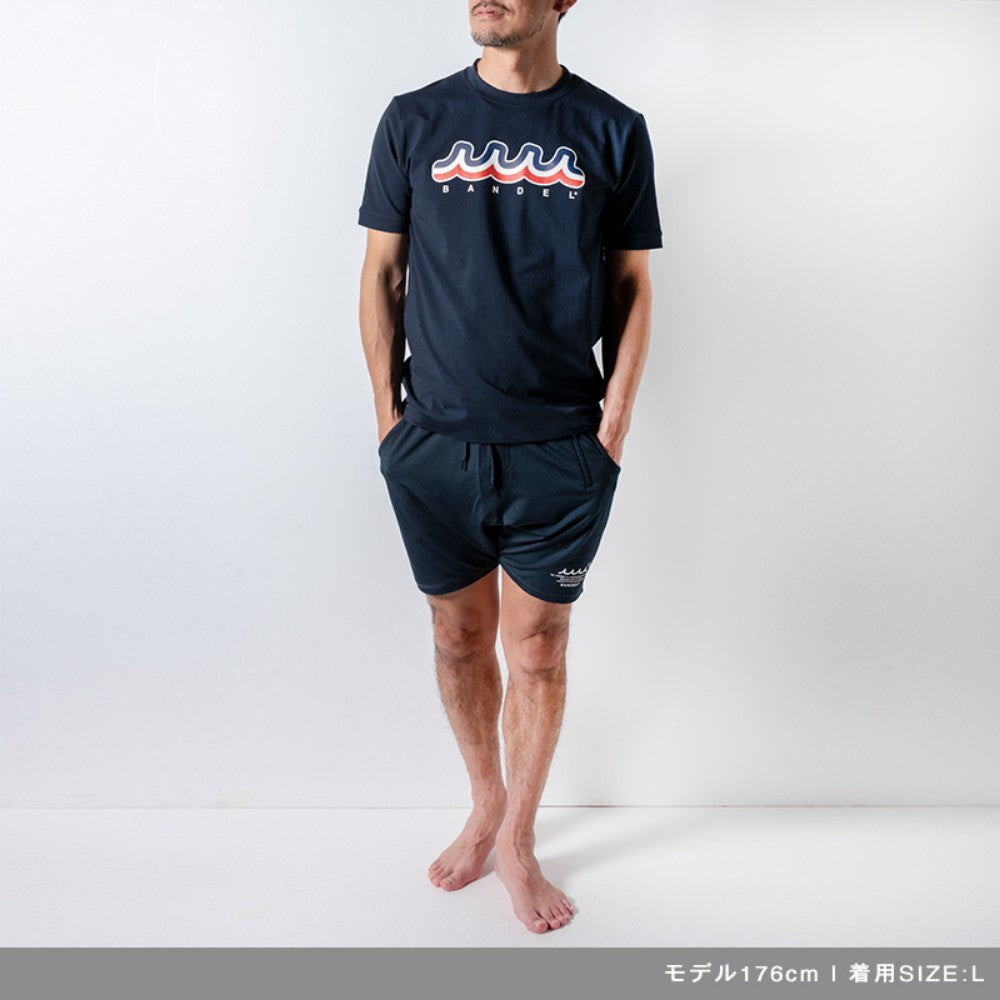 BANDEL muta バンデル ムータ ショートパンツ ラッシュガード Limited Rush Shorts BM-RS Navy ネイビー