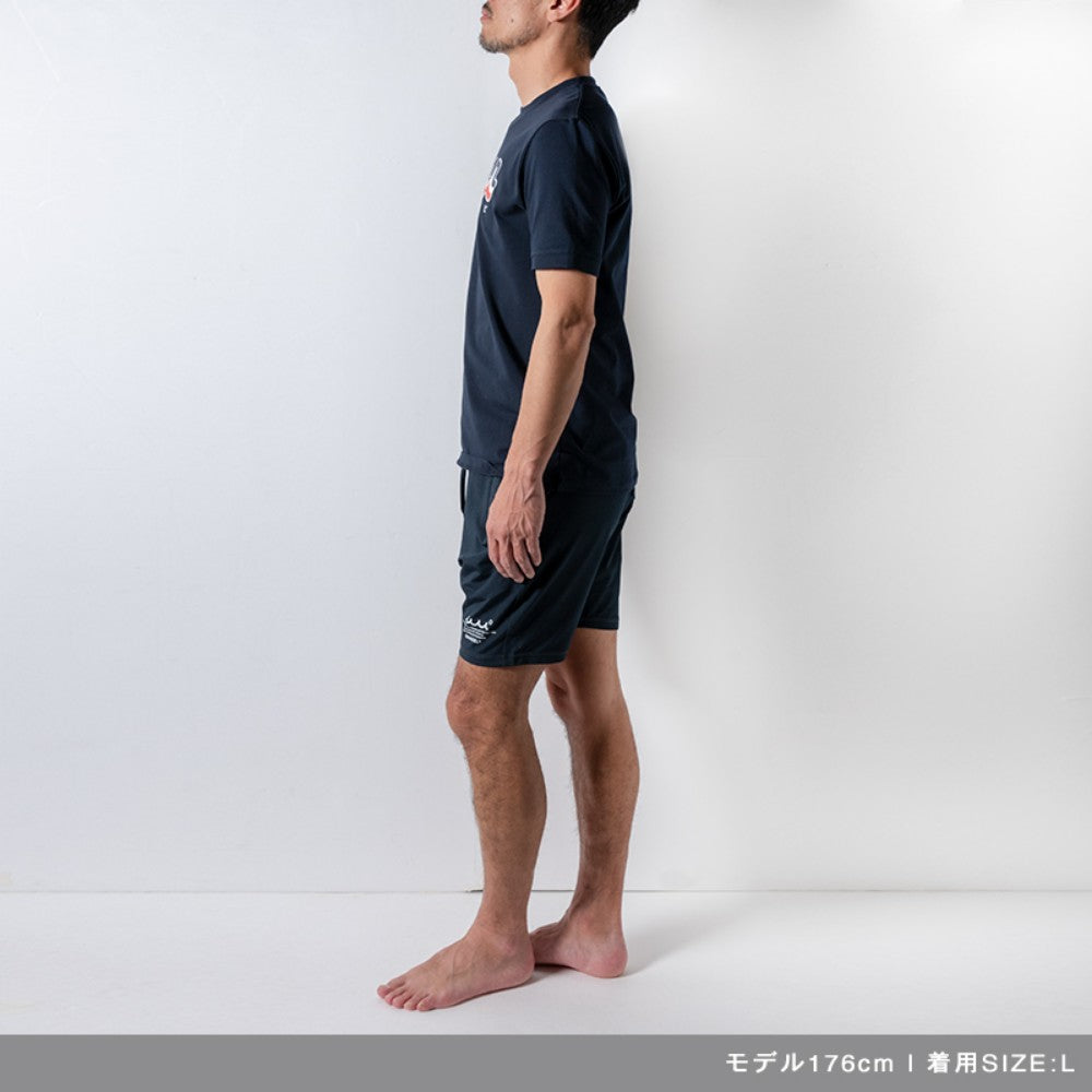 BANDEL muta バンデル ムータ ショートパンツ ラッシュガード Limited Rush Shorts BM-RS Navy ネイビー