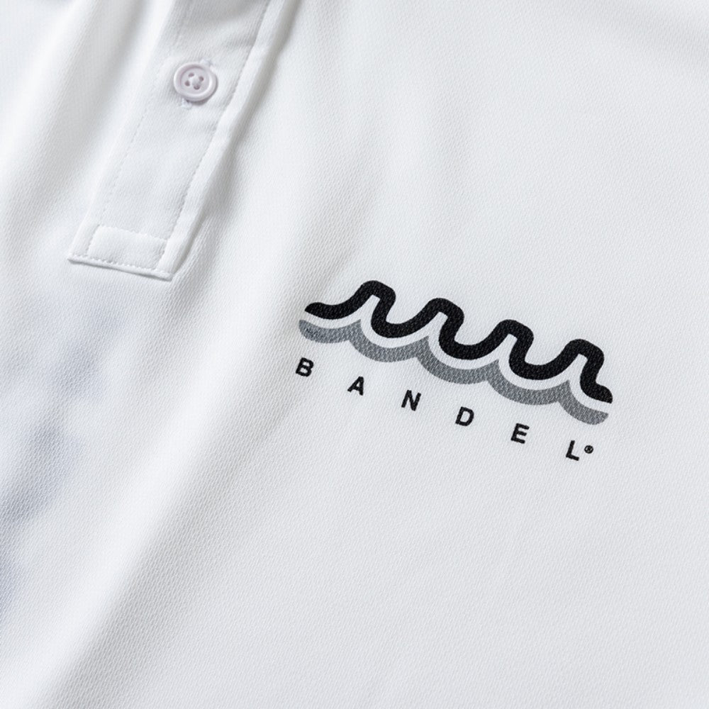 BANDEL muta バンデル ムータ ポロシャツ Limited S/S Polo 2ndEd BM-SPL2 White ホワイト