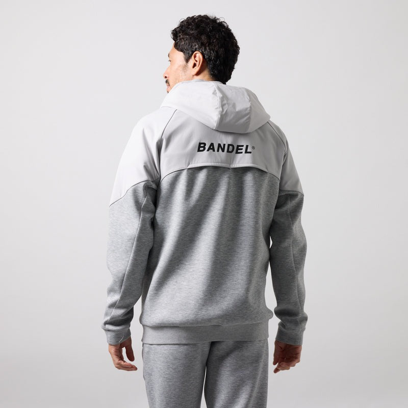 TECH FLEECE ZIP HOODIE BNS-4ATFPT ストレッチ スタンドカラー セットアップ / GREY