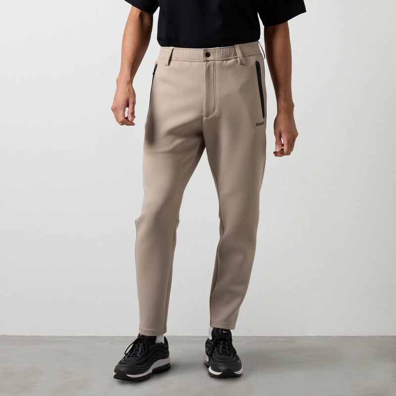 TECH FLEECE PANTS BNS-4ATFPT ベルトループ ドローコード 脚長効果 ストレッチ セットアップ / BEIGE