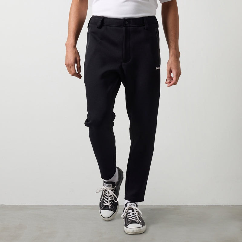 TECH FLEECE PANTS BNS-4ATFPT ベルトループ ドローコード 脚長効果 ストレッチ セットアップ / BLACK
