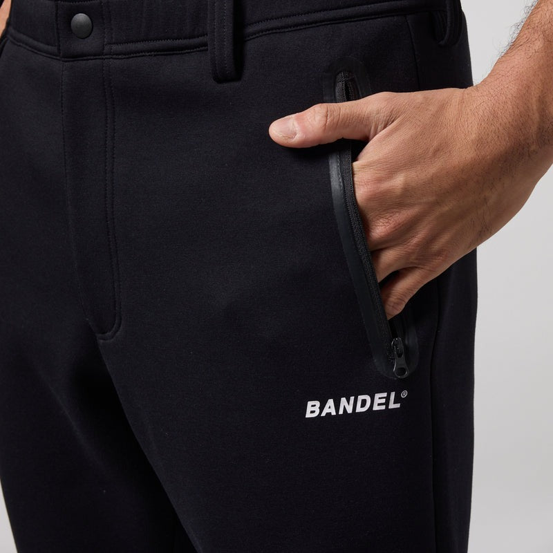 TECH FLEECE PANTS BNS-4ATFPT ベルトループ ドローコード 脚長効果 ストレッチ セットアップ / BLACK