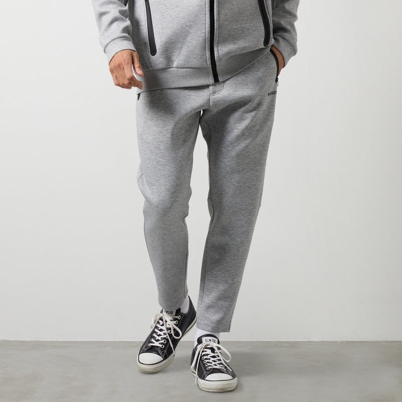 TECH FLEECE PANTS BNS-4ATFPT ベルトループ ドローコード 脚長効果 ストレッチ セットアップ / GREY