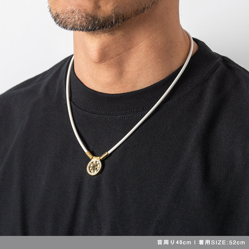 BANDEL バンデル ネックレス Healthcare Necklace Earth mini 2.0 WhitexGold