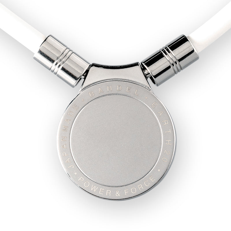 Healthcare Necklace Earth 2.0 ネックレス 磁気ネックレス 47cm / WhitexSilver