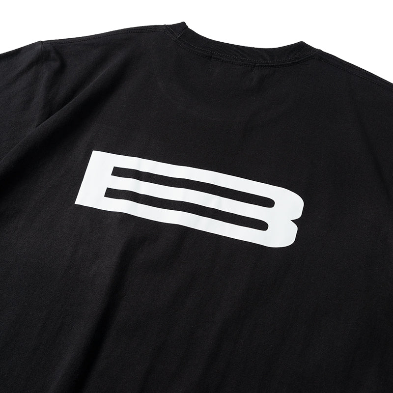 LANDSCAPE INITIALS TEE BAN-T037 Tシャツ コットン100% 型崩れ防止 / BLACK