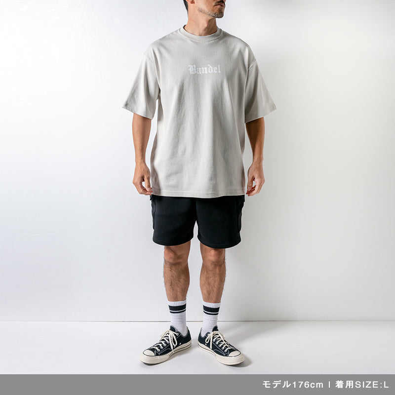 OLDENGLISH LETTERING TEE BAN-T039 Tシャツ コットン100% 吸湿 速乾 ビッグシルエット / GREY