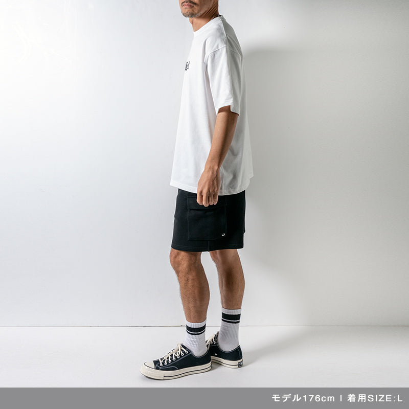 OLDENGLISH LETTERING TEE BAN-T039 Tシャツ コットン100% 吸湿 速乾 ビッグシルエット / WHITE