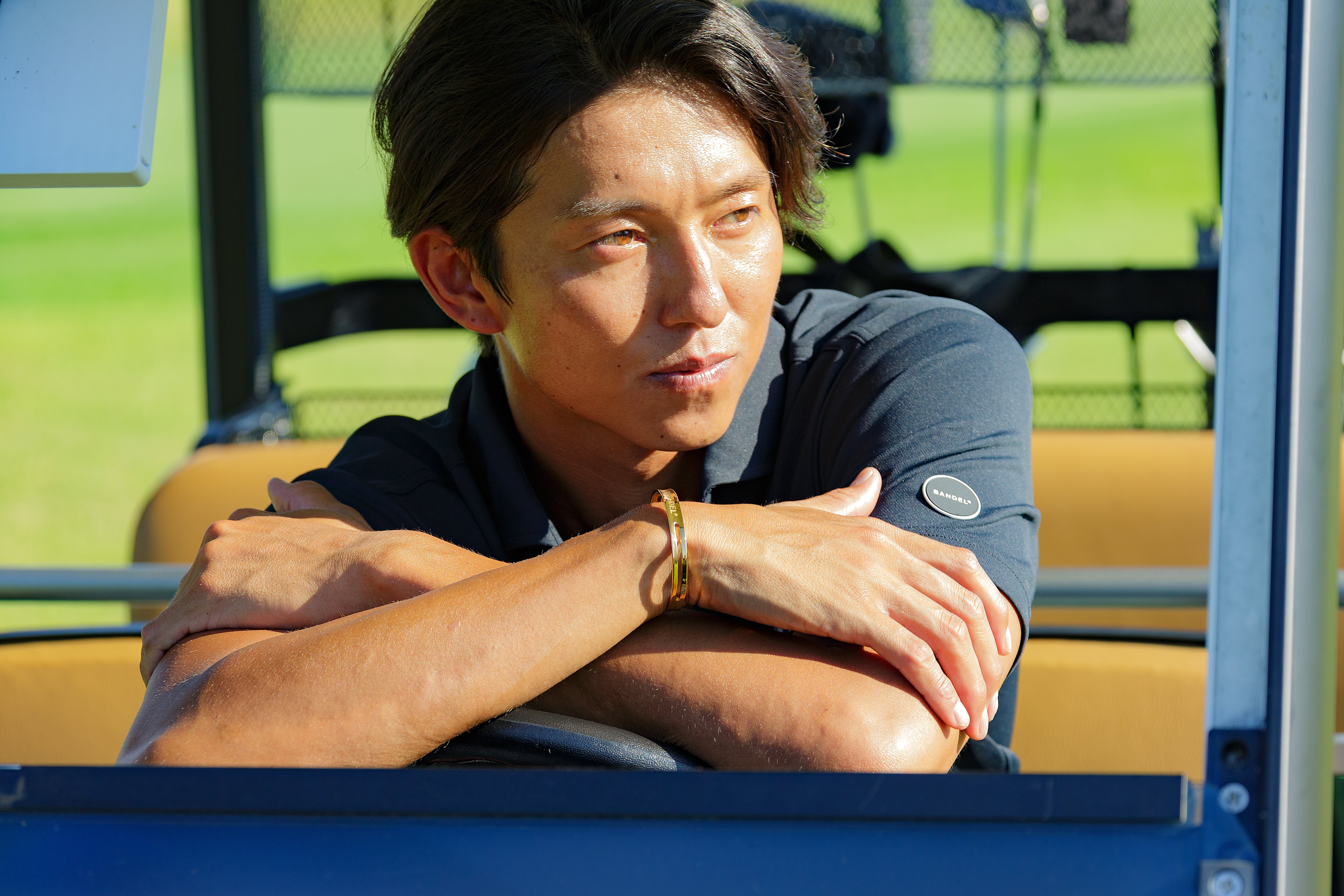 BANDEL × muta コラボ Titanium Bangle Wave TTBGW-MT チタン / GOLD