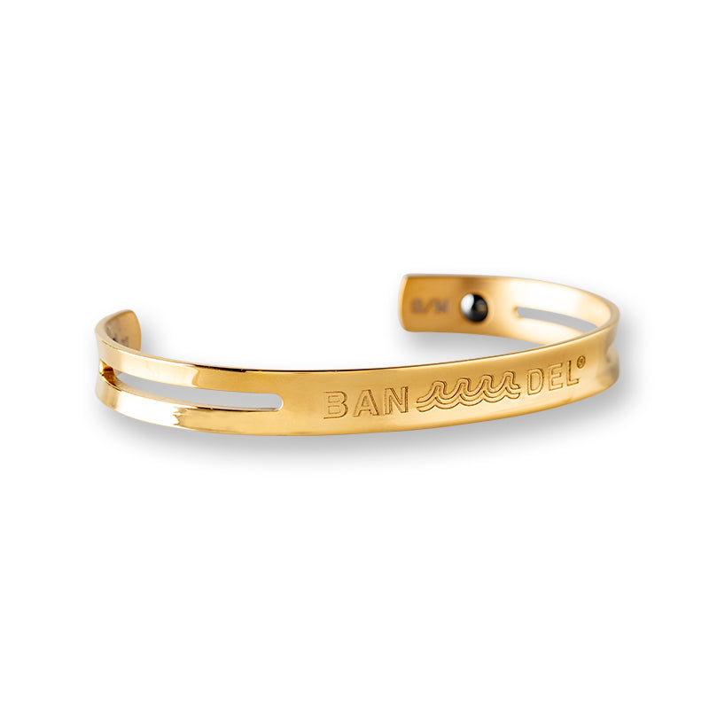BANDEL × muta コラボ Titanium Bangle Wave TTBGW-MT チタン / GOLD