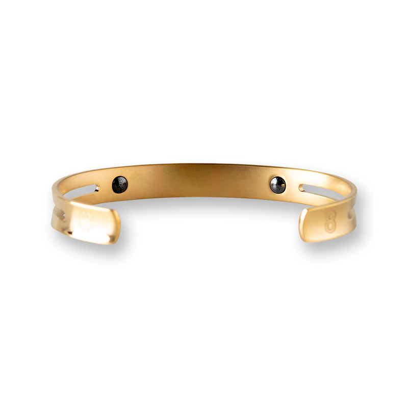 BANDEL × muta コラボ Titanium Bangle Wave TTBGW-MT チタン / GOLD