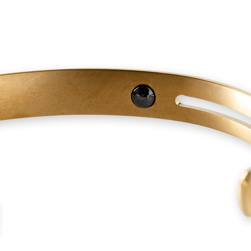 BANDEL × muta コラボ Titanium Bangle Wave TTBGW-MT チタン / GOLD