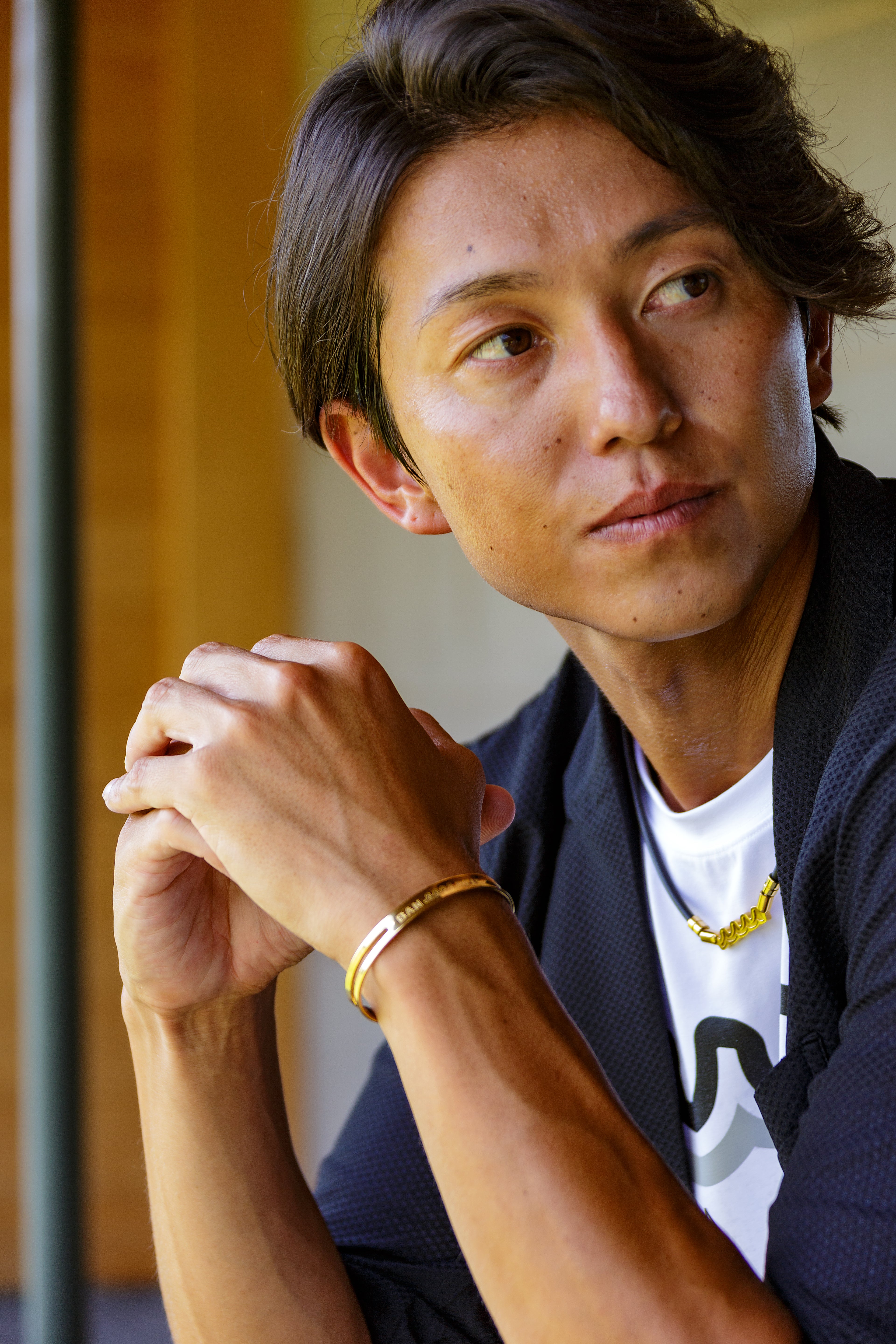 BANDEL × muta コラボ Titanium Bangle Wave TTBGW-MT チタン / GOLD