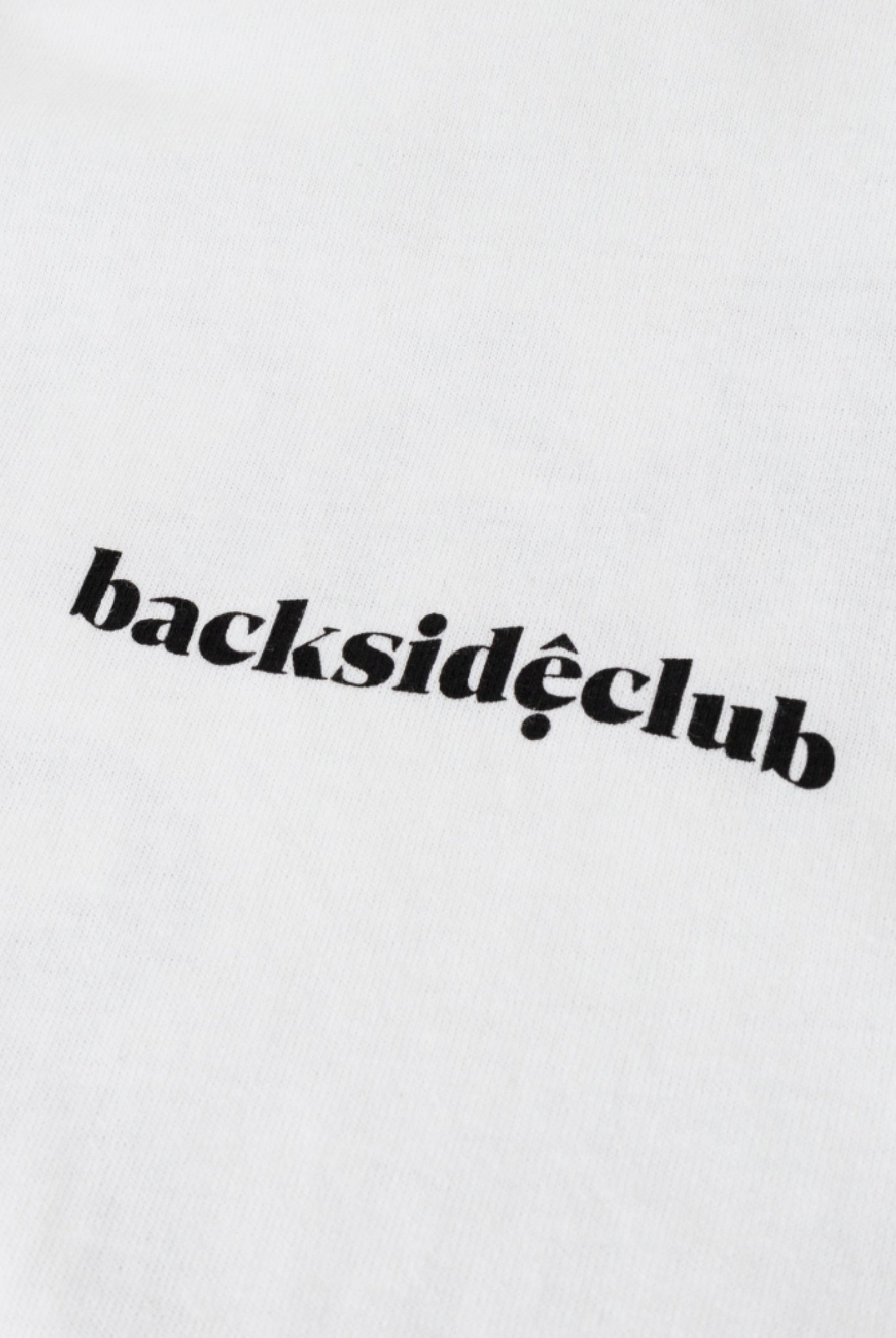 LONG SLEEVE T-SHIRT BACKTOVIET BMLX 992 ロンT コットン 100% イタリア製 ユニセックス / WHITE