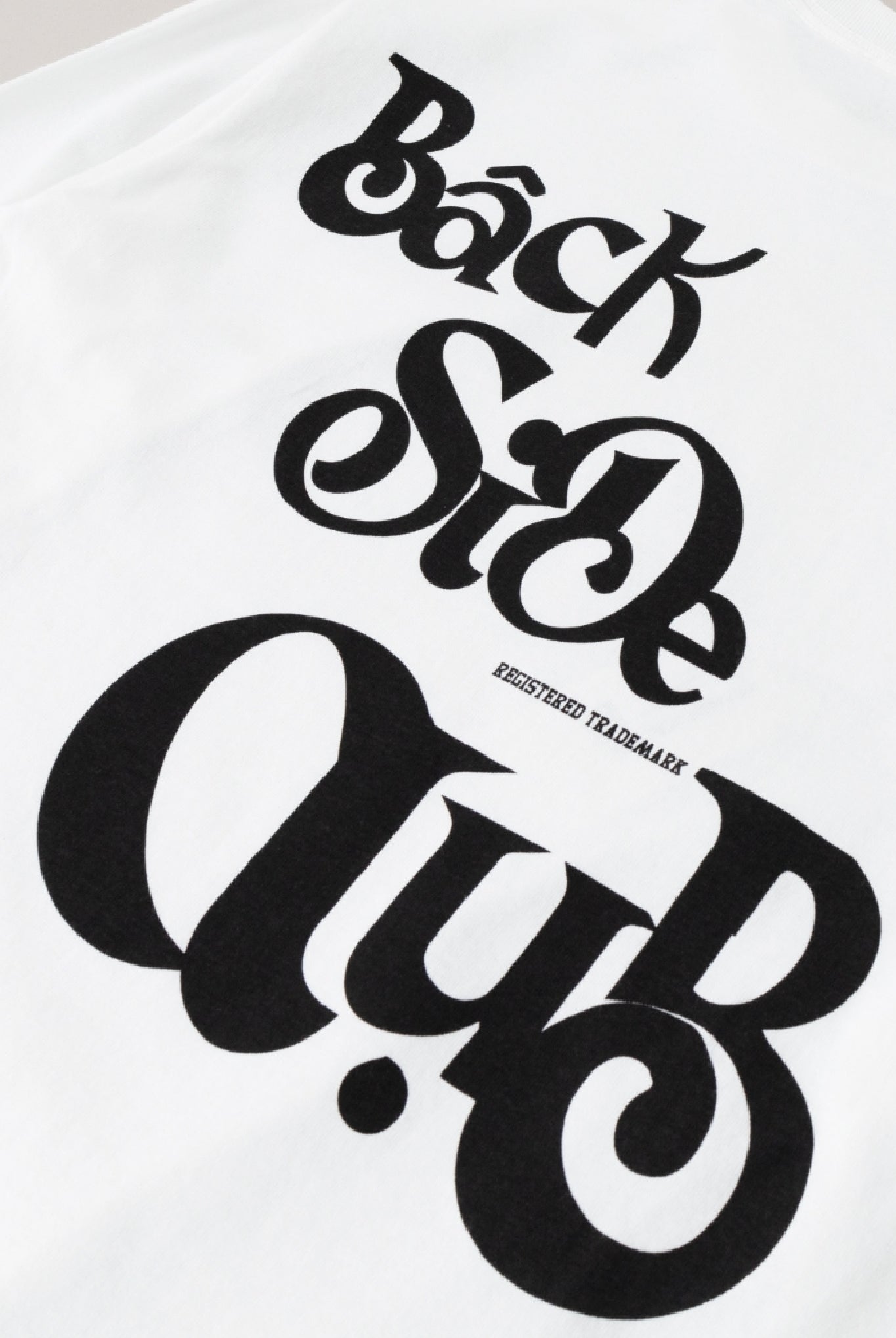 LONG SLEEVE T-SHIRT BACKTOVIET BMLX 992 ロンT コットン 100% イタリア製 ユニセックス / WHITE