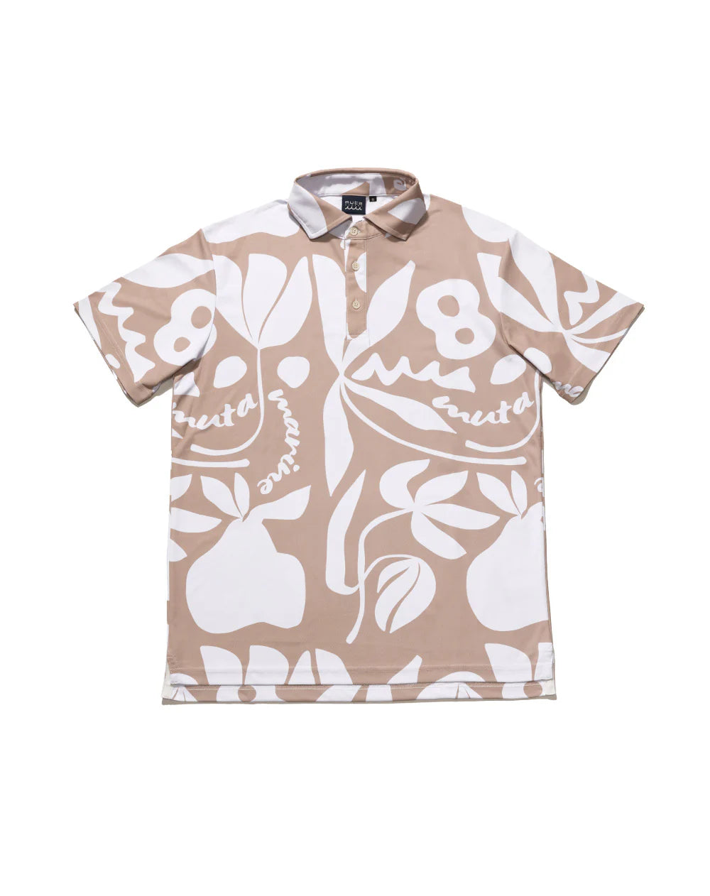 muta MARINE ムータ マリン フローラル ポロシャツ