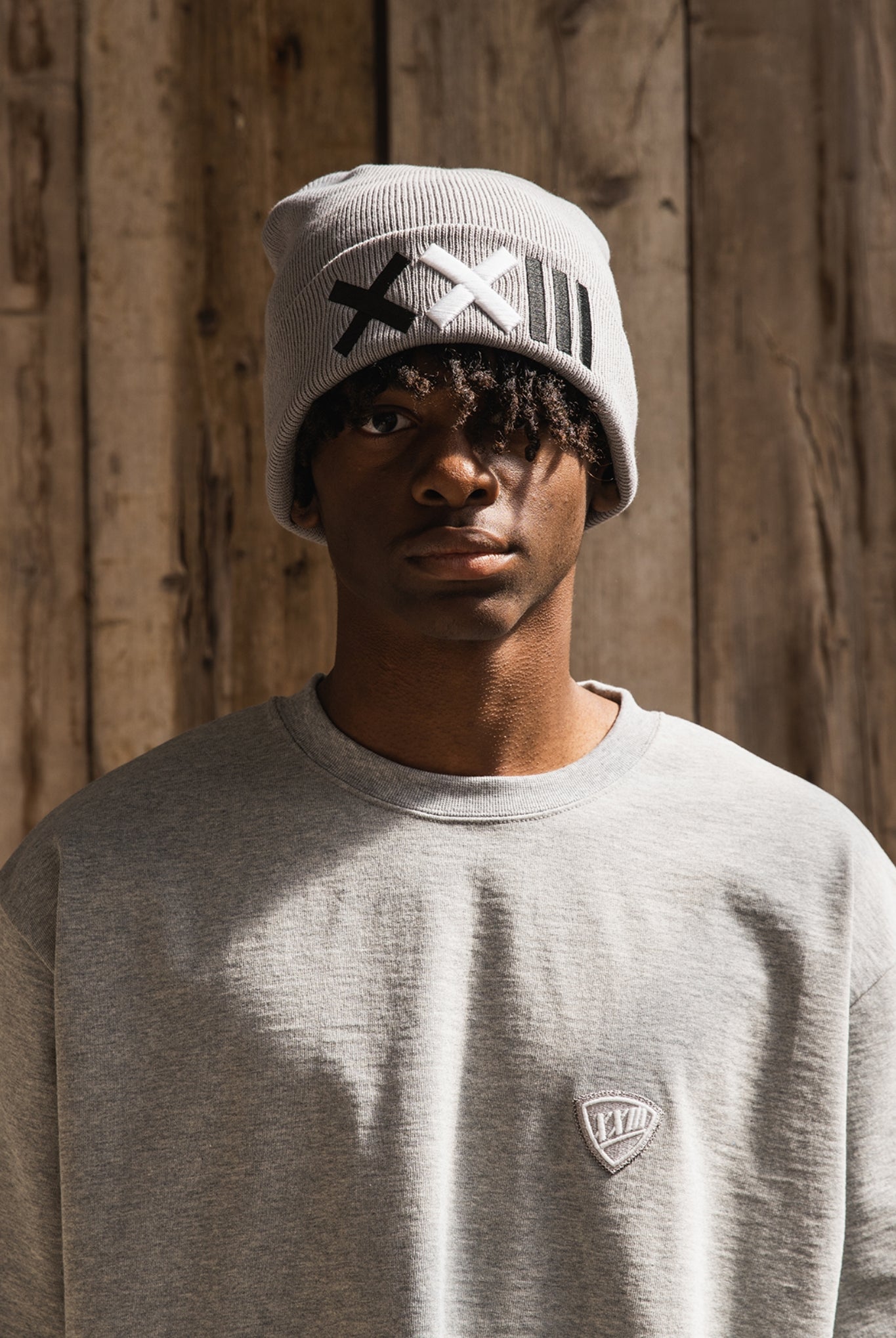 CLASSIC LOGO BEANIE X267 ビーニー 定番 ロゴ刺繍 ユニセックス / BLACK