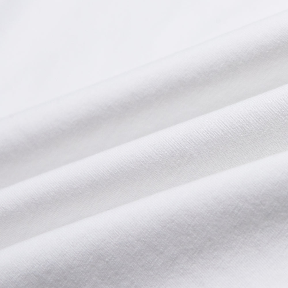 JP Brand Regular Fit L/S ロンT 日本限定 ストレッチ ユニセックス / Bright White