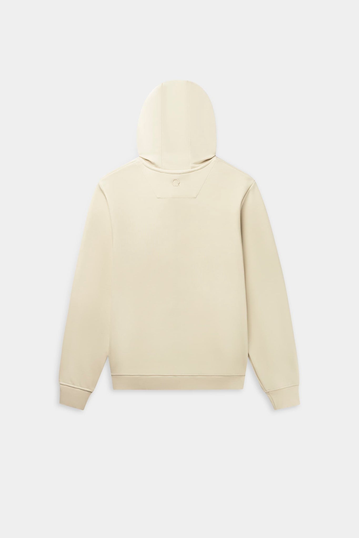 Q-Series Regular Fit Zip Through Hoodie B1269.1001 フーディー ダブルジップ / White Swan