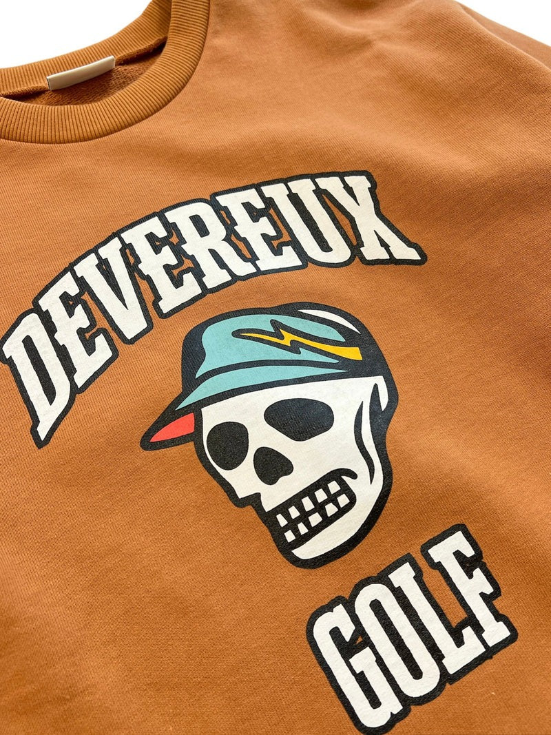 Uni Shocker Skull Crew 763472001 スウェット / CAMEL