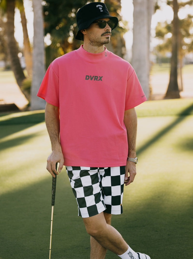 Drop Kick Short Check 763472416 ショーツ / WHITExBLACK