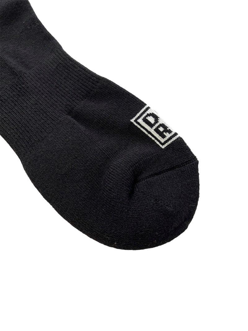 MENS REGULAR LOGP SOCKS 763472803 ソックス / BLACK