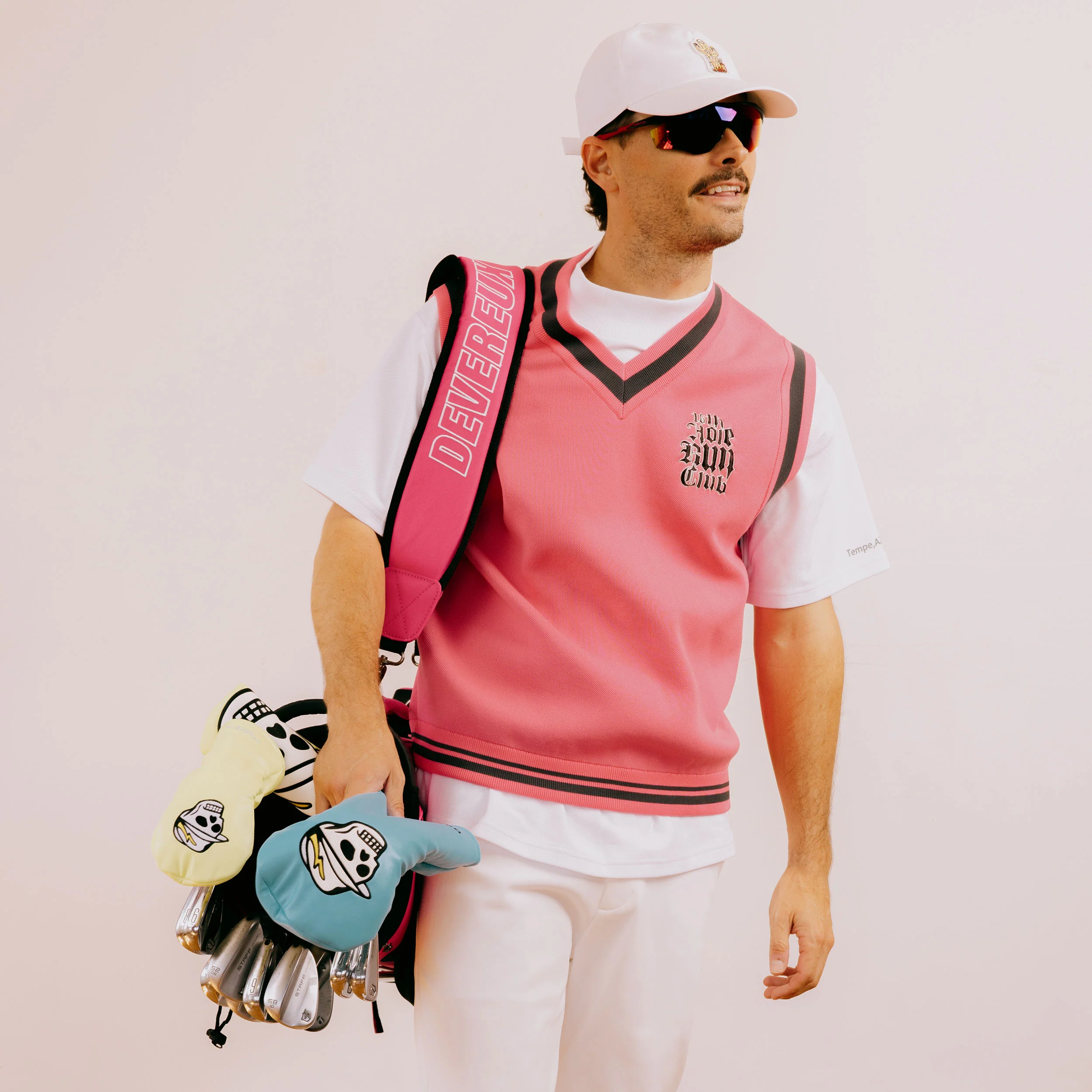 DEVEREUX GOLF 【新色入荷】Icon Hybrid Headcover/ハイブリッドヘッドカバー 763474842-FLUO YELLOW