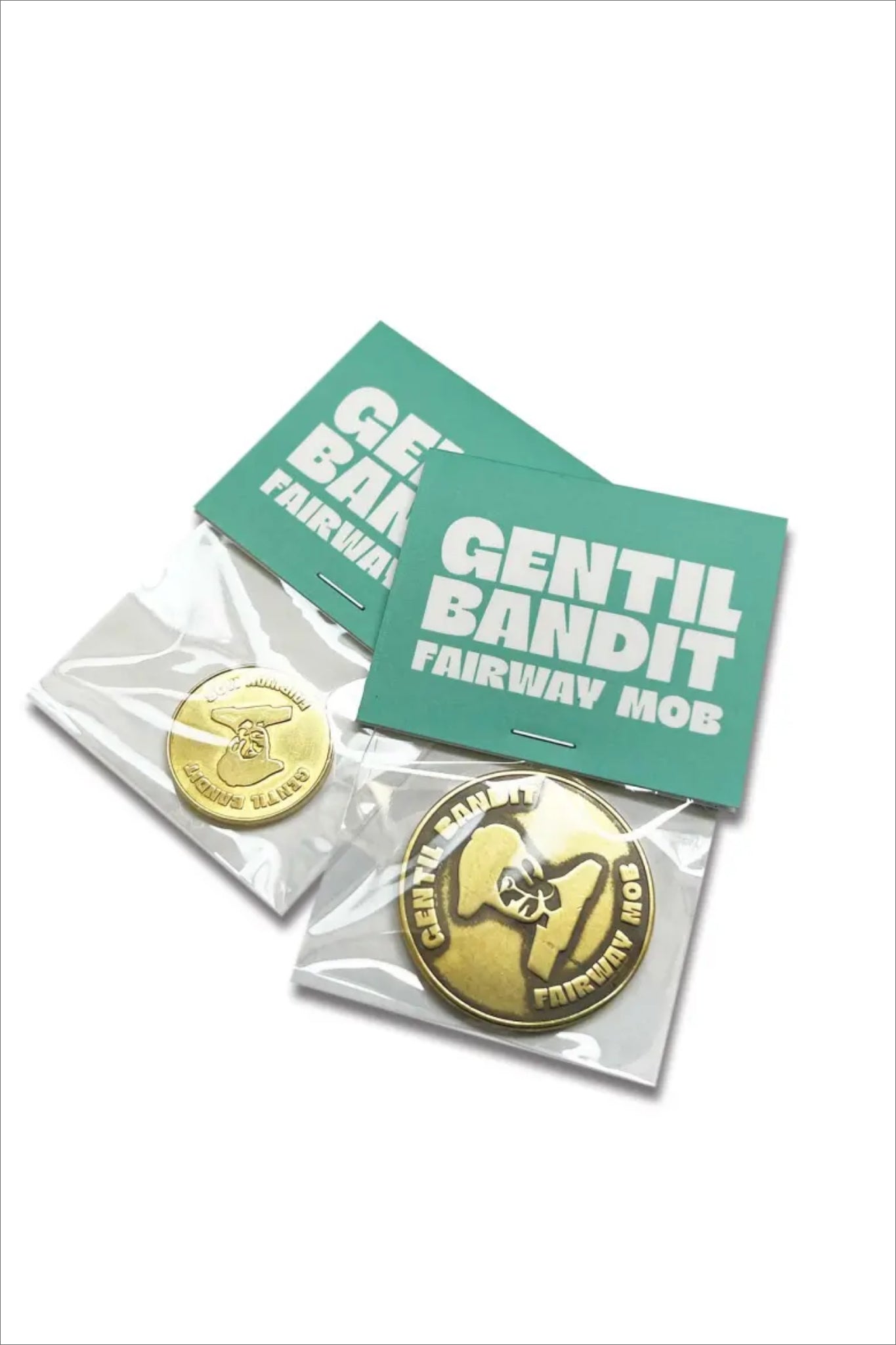 GENTIL BANDIT ジャンティバンティ FAIRWAY MOB ゴルフマーカー(S) GBFM11 GOLD S