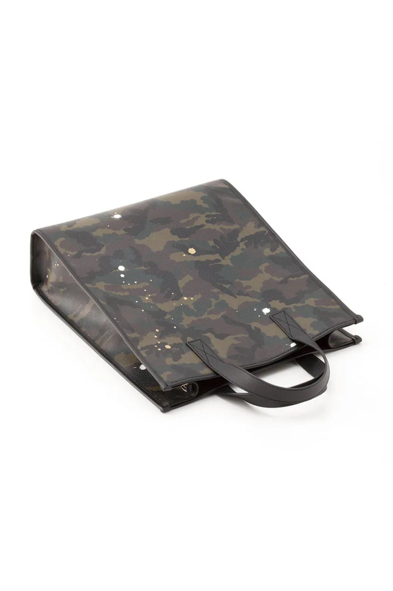 GENTIL BANDIT ジャンティバンティ タテ型トートバッグ GB1998-MM KHAKIxCAMO