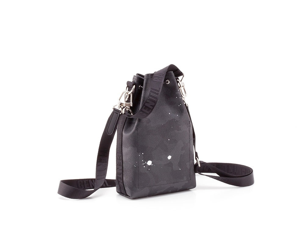 GENTIL BANDIT ジャンティバンティ 2WAY巾着バッグ ブラックカモ GB2001-BCM BLACKxCAMO