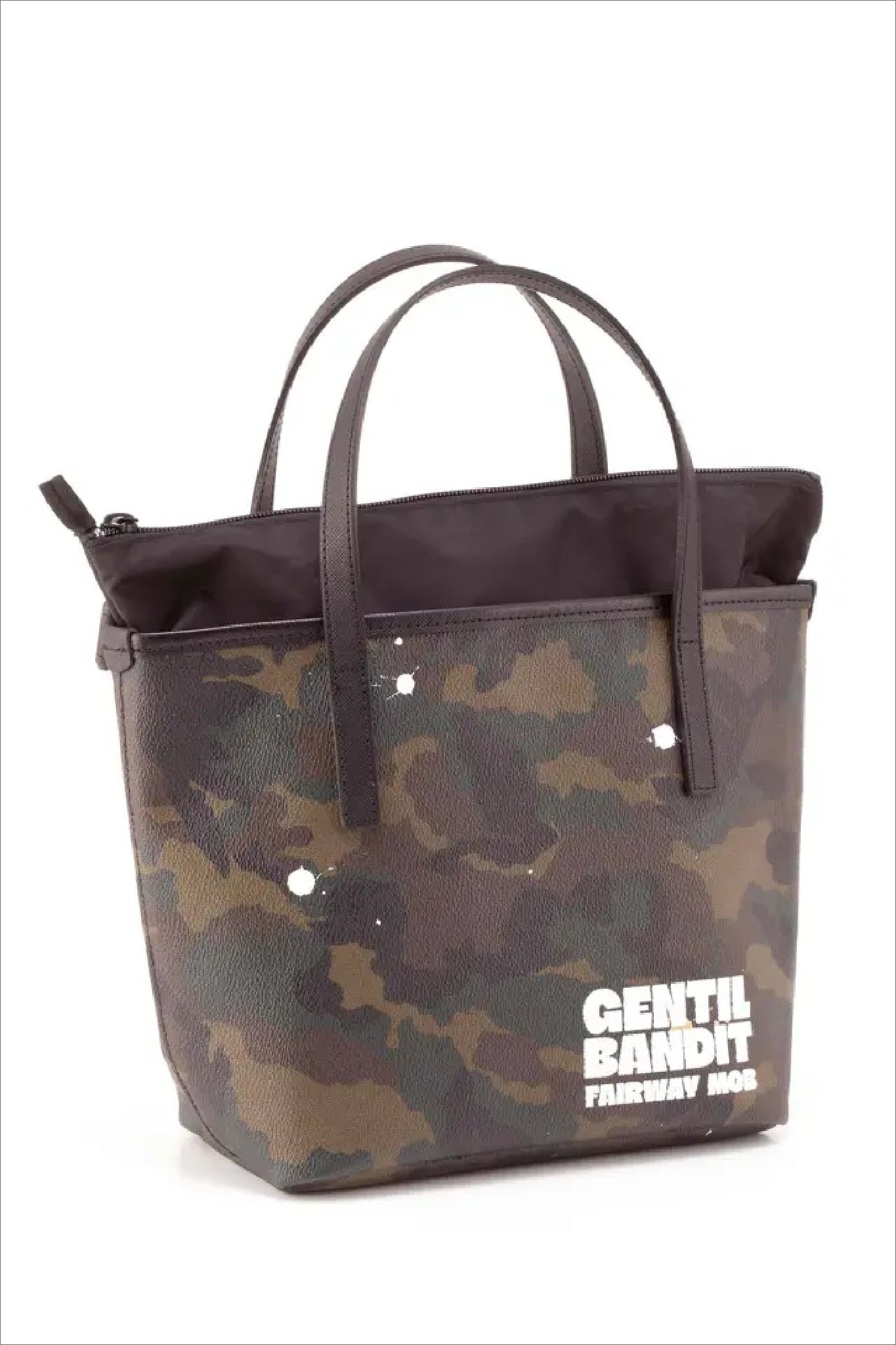 GENTIL BANDIT ジャンティバンティ FAIRWAY MOB ラウンドトートバッグ GBFM02 KHAKIxCAMO