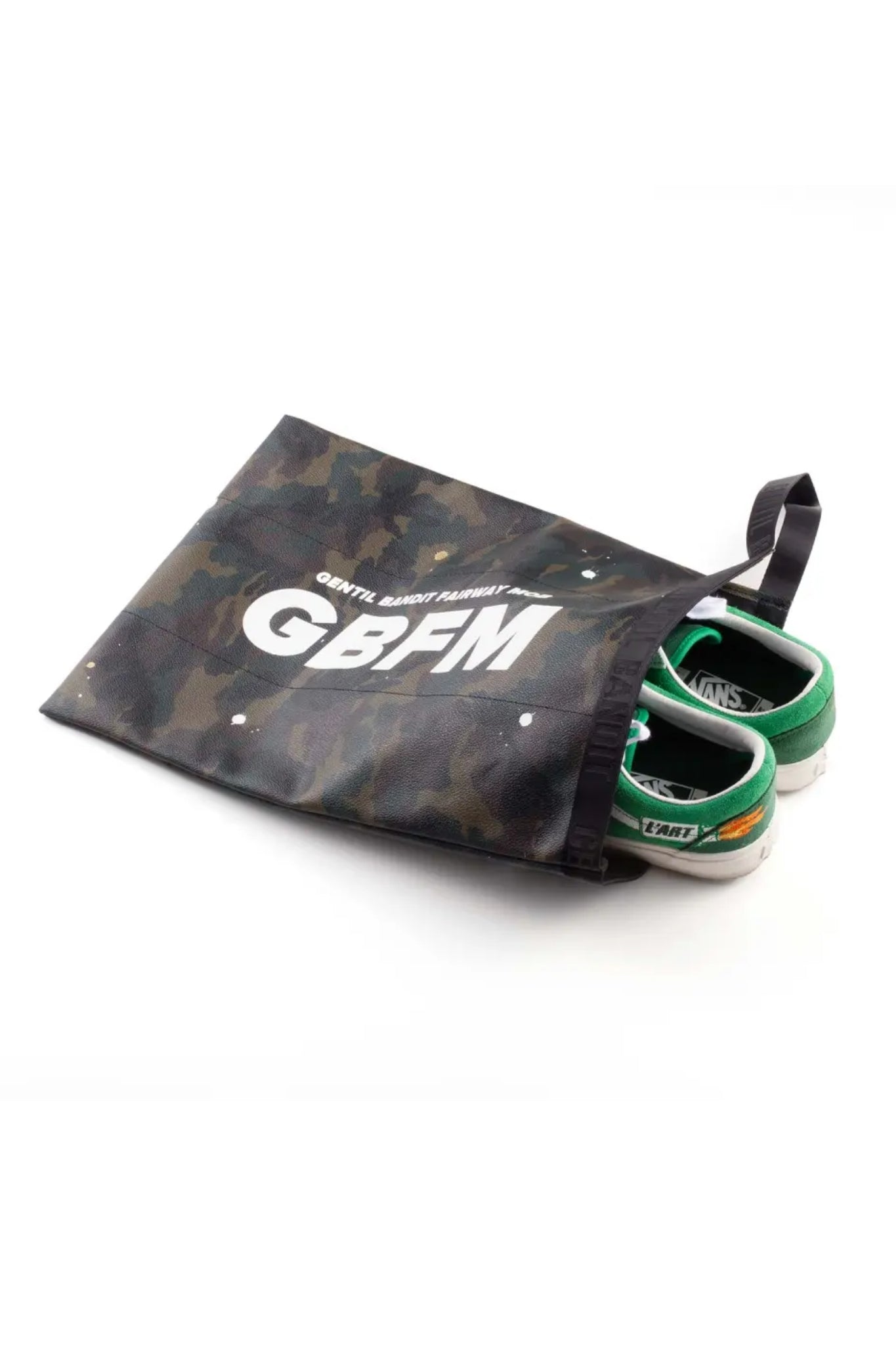 GENTIL BANDIT ジャンティバンティ FAIRWAY MOB シューズケース GBFM04 KHAKIxCAMO