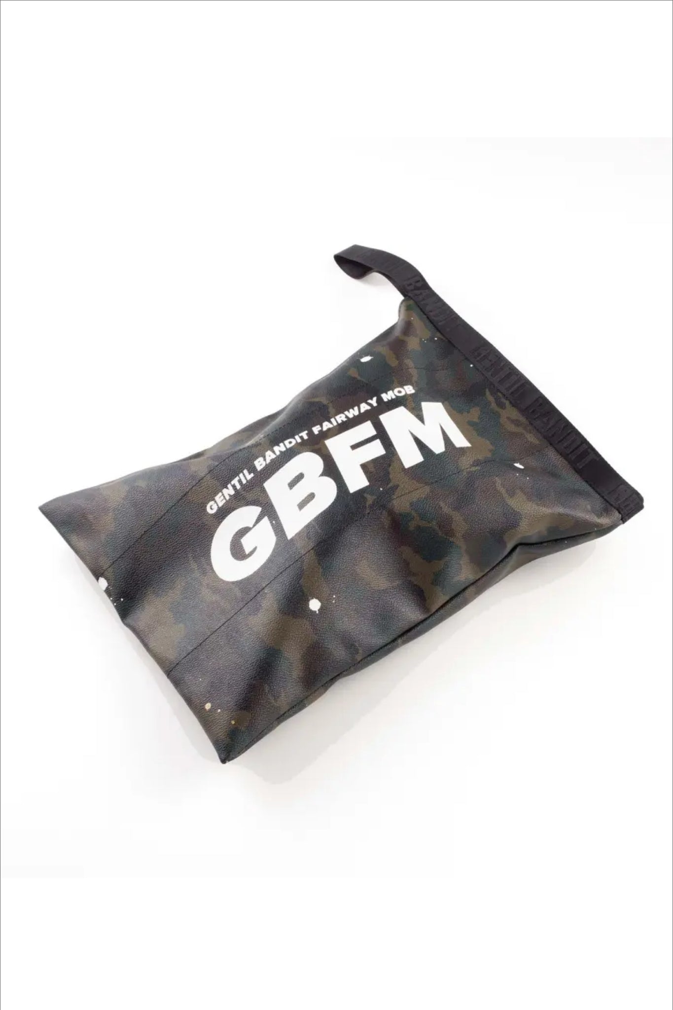 GENTIL BANDIT ジャンティバンティ FAIRWAY MOB シューズケース GBFM04 KHAKIxCAMO
