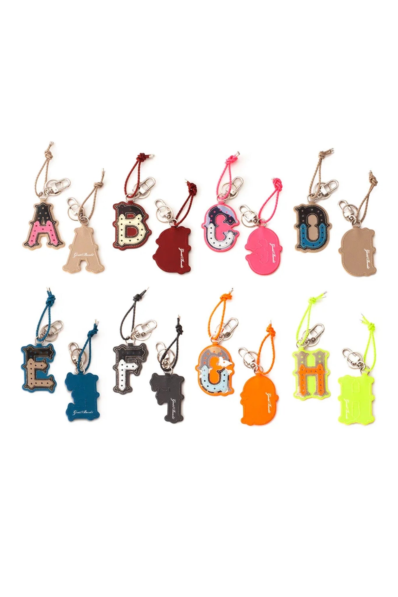GENTIL BANDIT ジャンティバンティ イニシャルキーホルダー アルファベット GBK1963