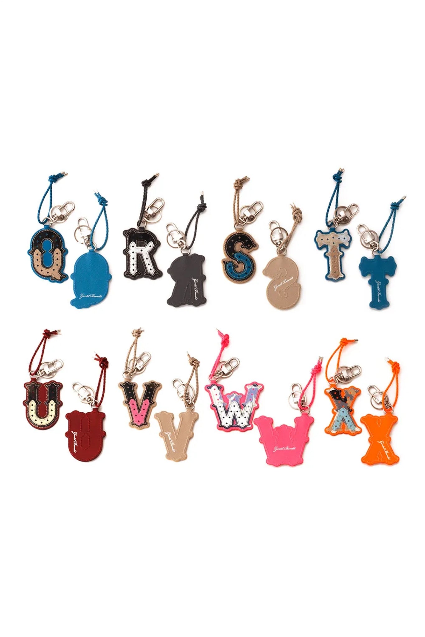 GENTIL BANDIT ジャンティバンティ イニシャルキーホルダー アルファベット GBK1963