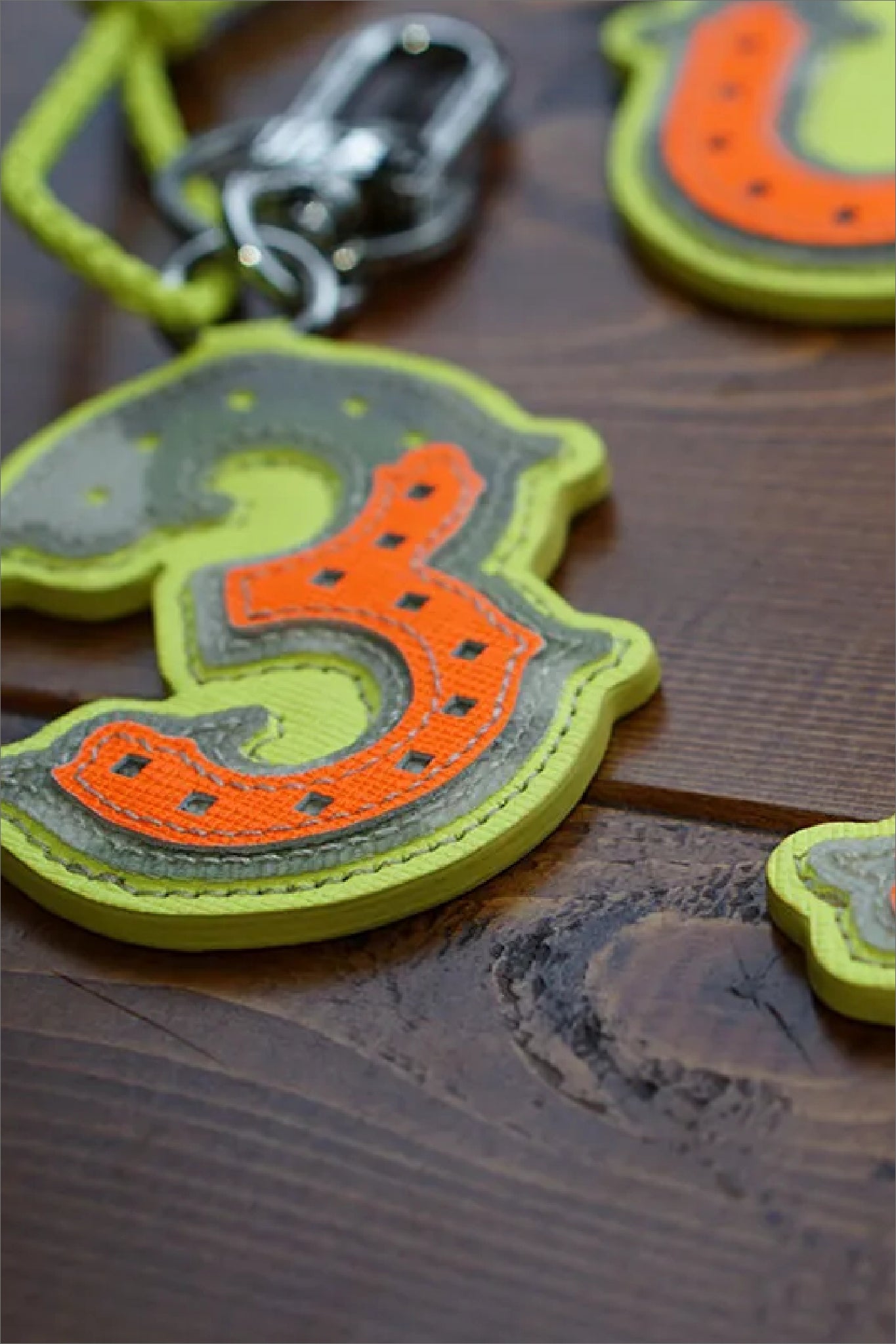 GENTIL BANDIT ジャンティバンティ イニシャルキーホルダー ナンバー GBK1963