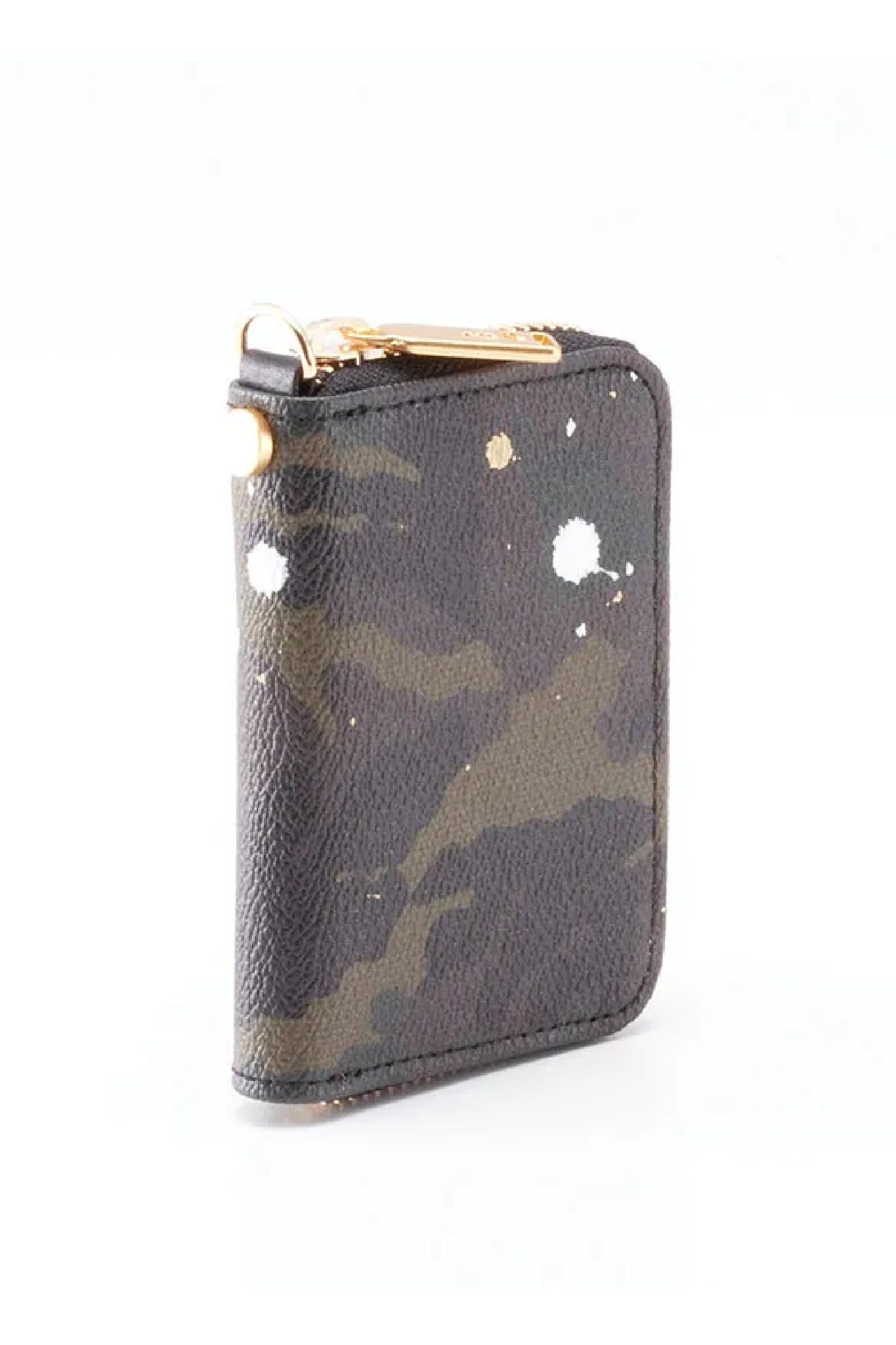 GENTIL BANDIT ジャンティバンティ ラウンドジップキーケース GBK1965-BLK KHAKIxCAMO