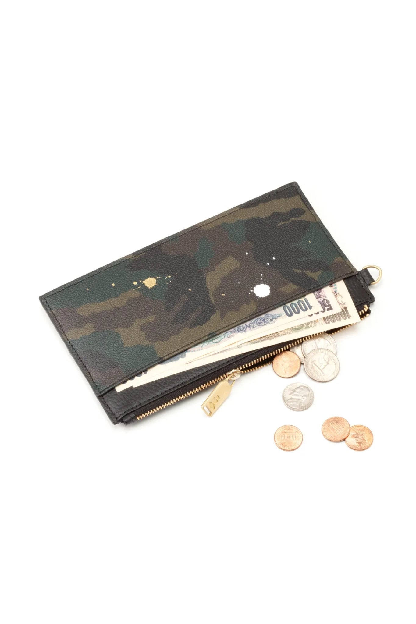 GENTIL BANDIT ジャンティバンティ GBW1961-KCM スリムロングウォレット カーキカモ KHAKIxCAMO